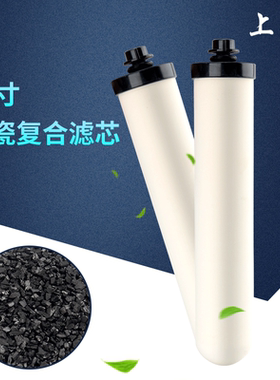 10寸陶瓷滤芯 螺口式 道尔顿净水器 高密度 代替PP棉 可清洗热销