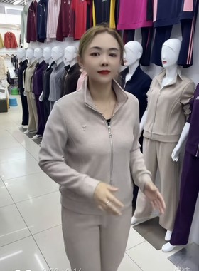 2026新款时尚套装女春秋款韩版宽松显瘦卫衣阔腿裤两件套