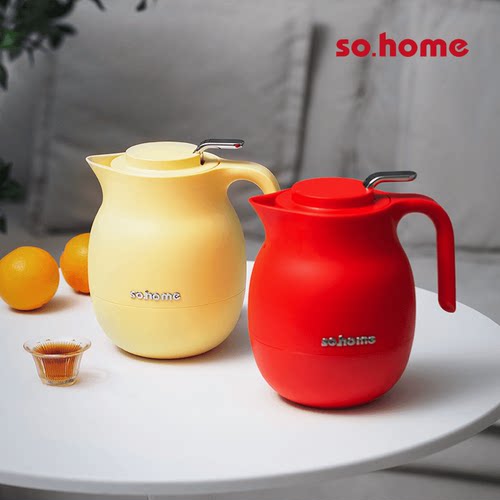 sohome静阅玻璃焖茶壶为泡茶而生古陶器的传统美学与现代设计语言