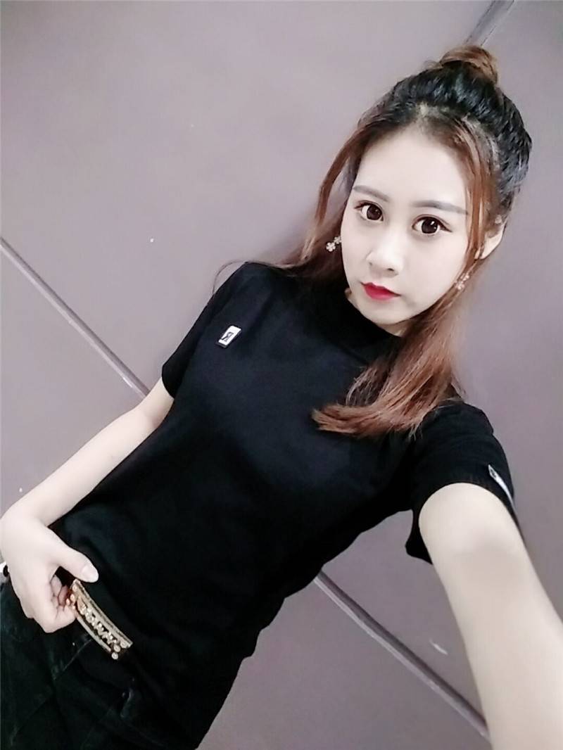 早秋短袖高领修身韩版ol冬季针织衫(非品牌)