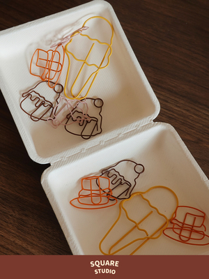 平方StudioDessert甜品回形针