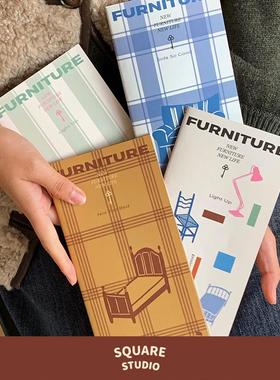 【平方Studio】家具系列手帐本 原创笔记本TN内芯替芯标准混合