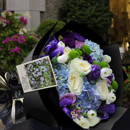 杭州鲜花速递玫瑰花束生日送花