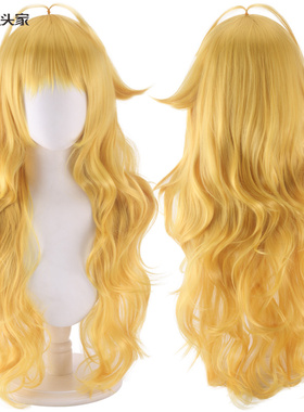 馒头家cos假发 RWBY “Yellow”Trailer Yang Xiao Long 黄色渐变