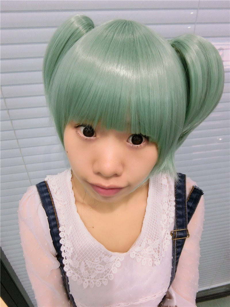 馒头家 cos暗杀教室 茅野枫 cosplay假发 高温丝 分拆式现货
