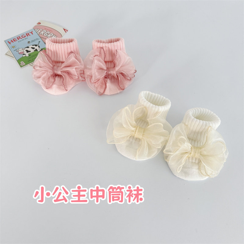 新生婴儿袜子四季防滑袜