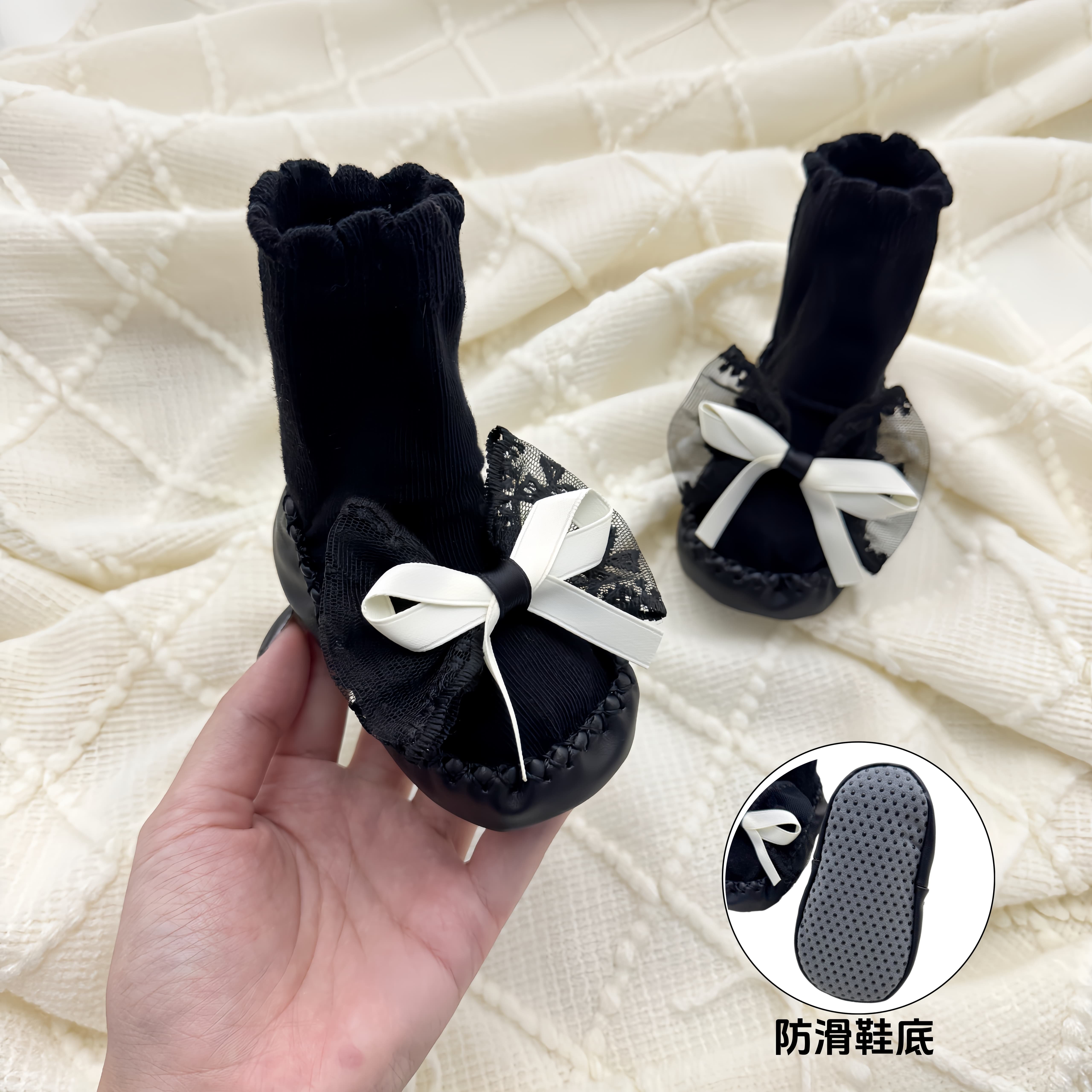 宝宝地板鞋子春夏防滑步前鞋