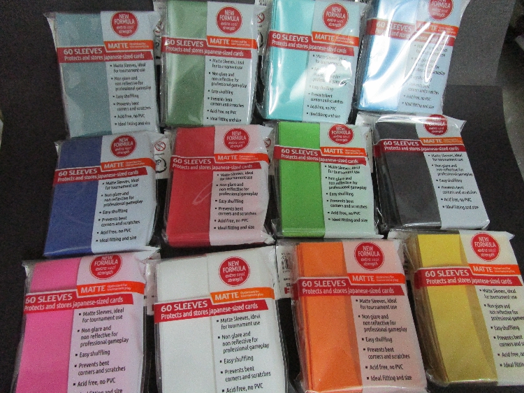 【梦想卡牌】德国ug 小尺寸亚光磨砂卡套 游戏王 bs卡vanguard