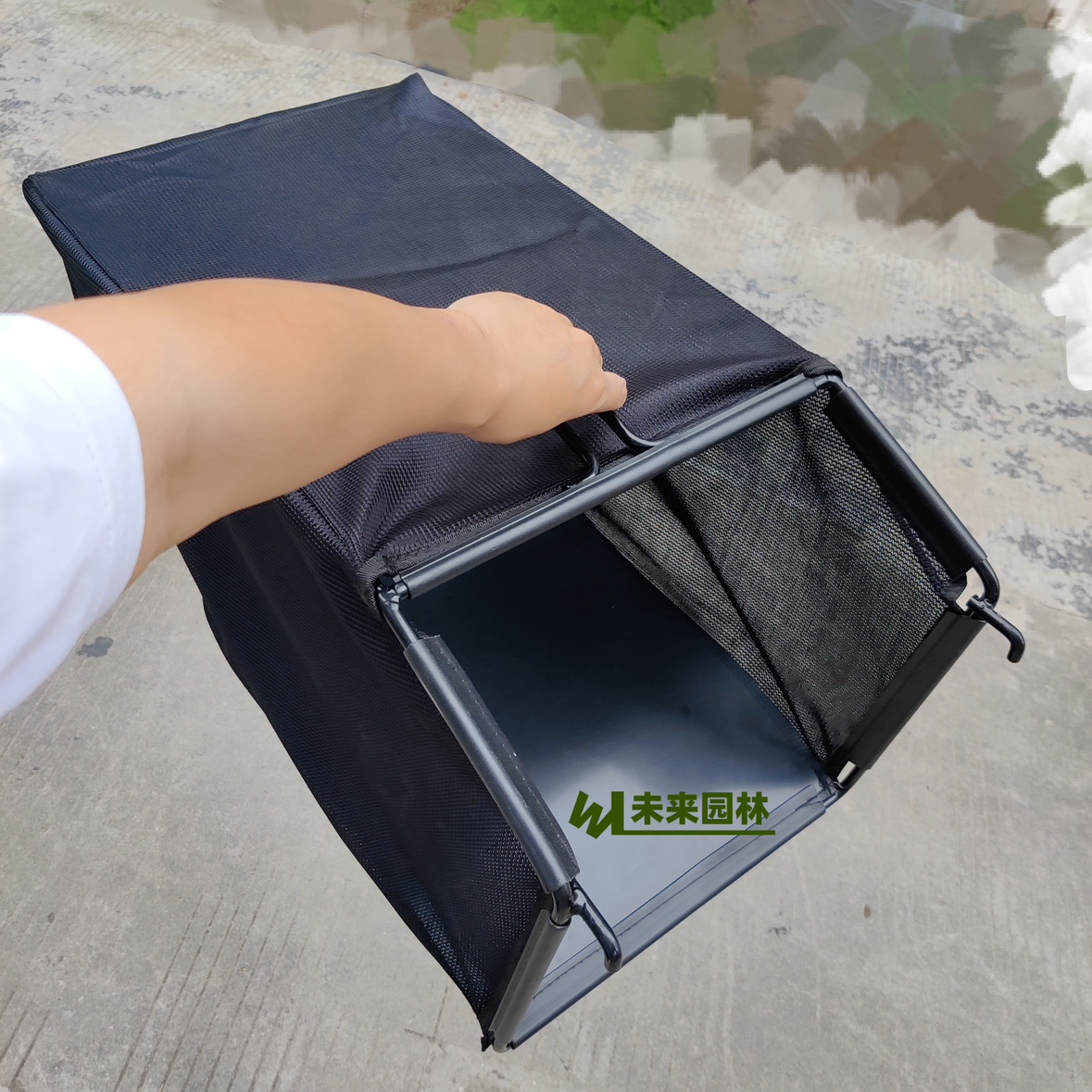 草坪机集草袋割草机草箱总成收草袋子朗特沃德草坪机草袋18寸21寸