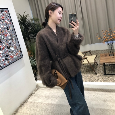 软糯针织开衫毛衣女2025秋冬新款