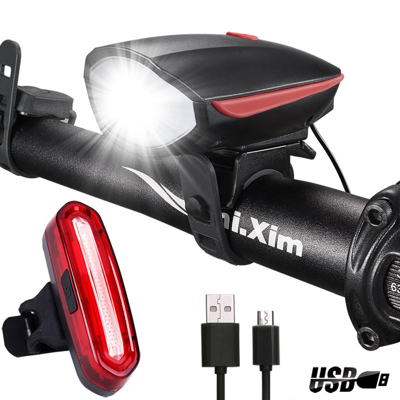 DB01 Bicycle Lights Headlight USB charge horn Mountain bike parts LED Night riding light waterproofin the Bike/Riding equipment/Parts and Accessories , Bike/Bicycle equipment , Bicycle Lights  category - from Buy2taobao.com to provide professional Taobao agent buy service