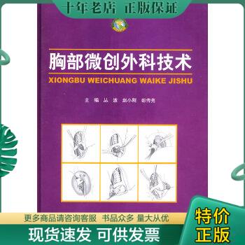 正版包邮胸部微创外科技术 9787...