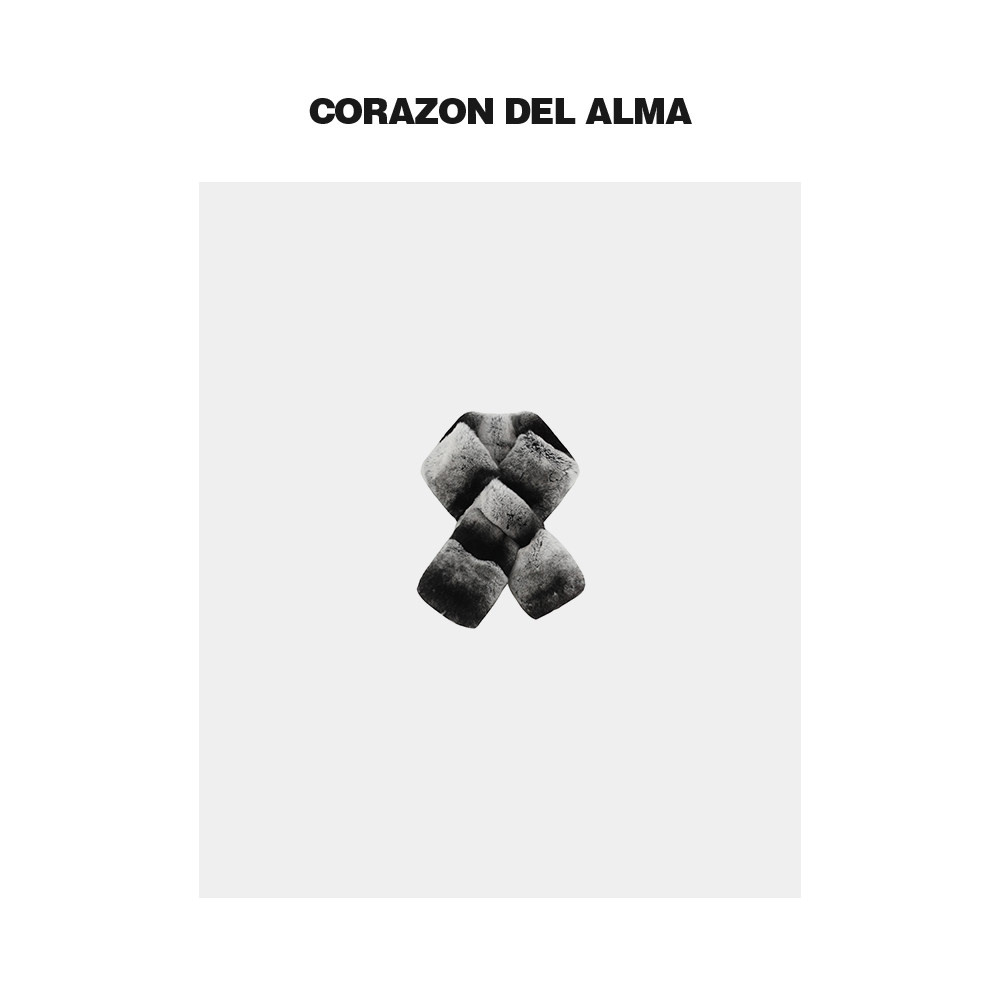 保暖皮草交叉式围脖围巾