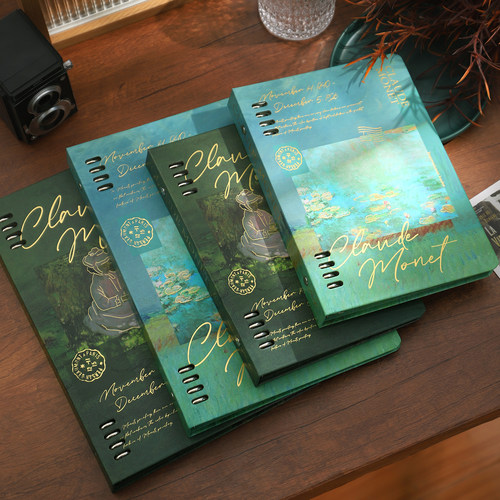 硬纸质b5a5活页本可拆卸手账本子