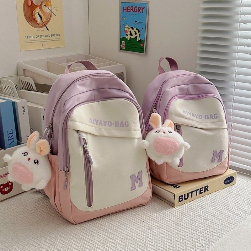 儿童研学出游小背包女孩外出旅游双肩包春游旅行中小学生补课书包