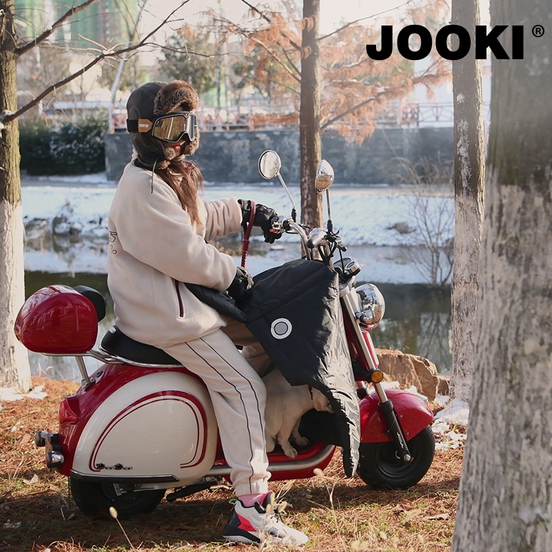 jooki摩托挡风被冬季防寒分体式