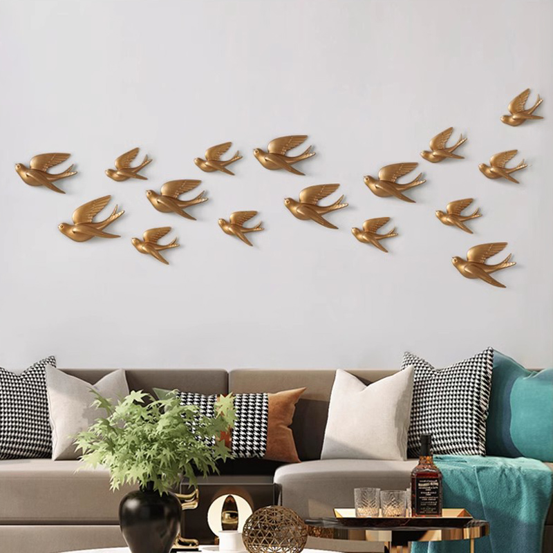 简约小鸟壁饰墙贴立体装饰墙饰