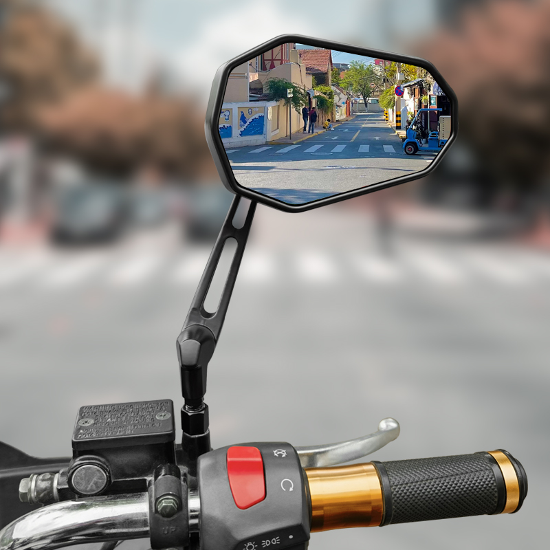 后视镜大视野摩托车电动车通用