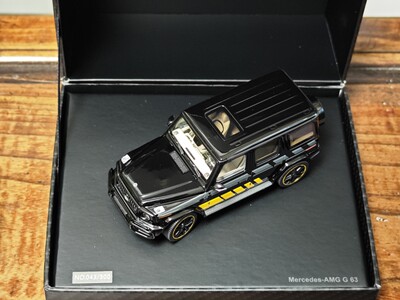 高档AlmostReal模型 1/43 奔驰 AMG G 63 2020 游艇版 黑 可能有