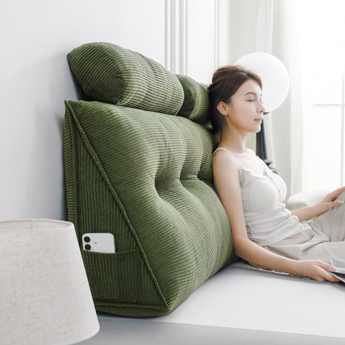 床头软包靠枕孕妇喂奶靠背枕沙发飘窗护颈护腰部支撑床上大靠背椅