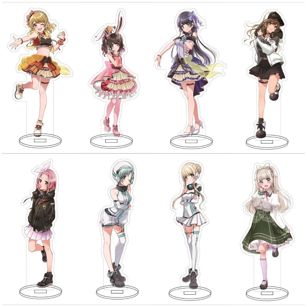 D4DJ立牌爱本凛久明石真秀渡月 丽 大鸣门无双动漫二次元周边摆件