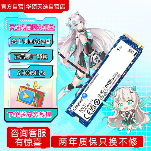 【焕新大促】天选专用固态硬盘500G/1TB/2TB/4TB 金士顿/镁光固态