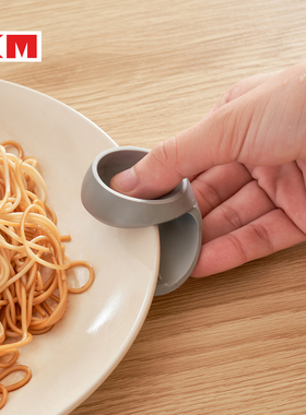 KM 592厨房防烫夹隔热碟夹子加厚耐高温夹子微波炉取盘手套带磁吸