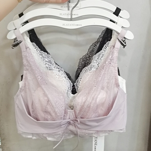 梧桐本色觅莳系列超薄BC水晶杯文胸WN85211后背无痕三排扣内衣