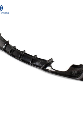 适用于宝马3系F30 F35改装MT MP款包围后杠黑色下唇后唇扰流板