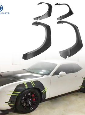 挑战者改装PD宽体轮眉 新款SRT地狱猫PriorDesign套件压尾翼