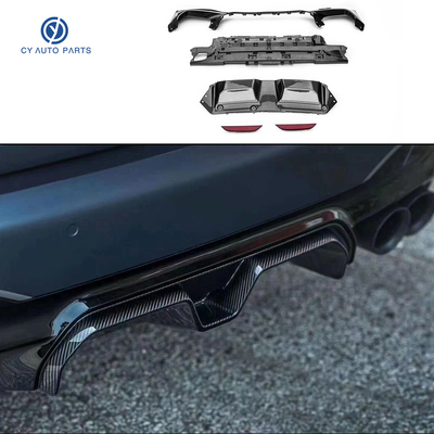 碳纤纹改装小包围16后亮条