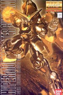 万代敢达模型 MG 1:100 GF13-001NHⅡ东方不败尊者高达金色电镀版