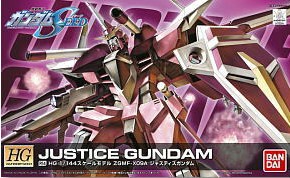 进口万代高达 RG/HG 1:144 JUSTICE 高达模型 正义敢达 阿斯兰