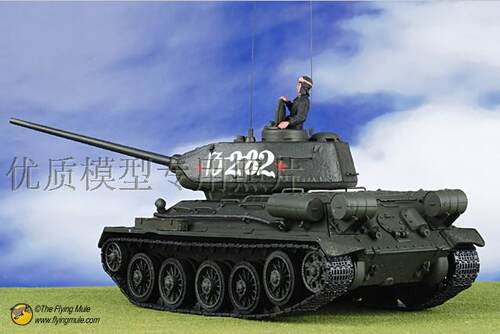 苏联T34坦克坦克模型fov