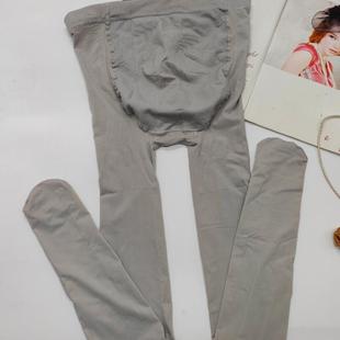 连脚 200D托腹腰部可调节保暖打底袜 孕妇春秋单层不透肉连裤 袜