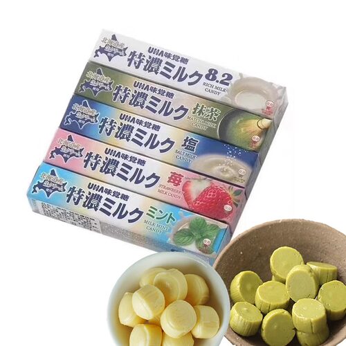 悠哈奶糖日本8.2特浓味觉糖果UHA