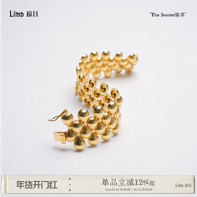 重工鼓点编织手链老钱复古