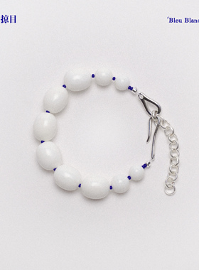 Limb掠目新品白珠手链高级感度假