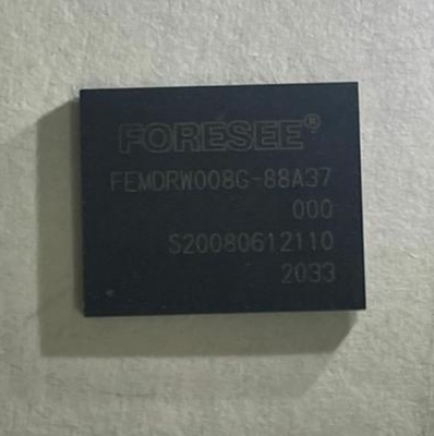 全新原装 FEMDRW008G-88A37 江波龙工业宽温EMMC存储器IC BGA芯片