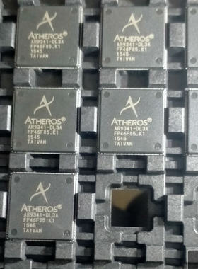 原装正品 AR9341-DL3A 无线路由器IC 以太网芯片 QFN封装 可直拍
