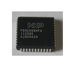 P89C668HFA P89C668HBA 进口原装单片机MCU微控制器芯片IC PLCC44