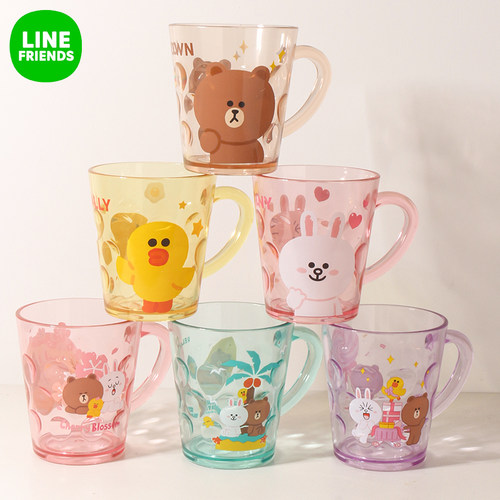 LINEFRIENDS水晶漱口杯