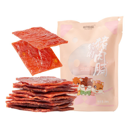 三只松鼠猪肉脯 100g/袋