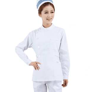 南丁格尔护士服男女口腔医生服分体套装ICU蓝色冬夏牙科工作服