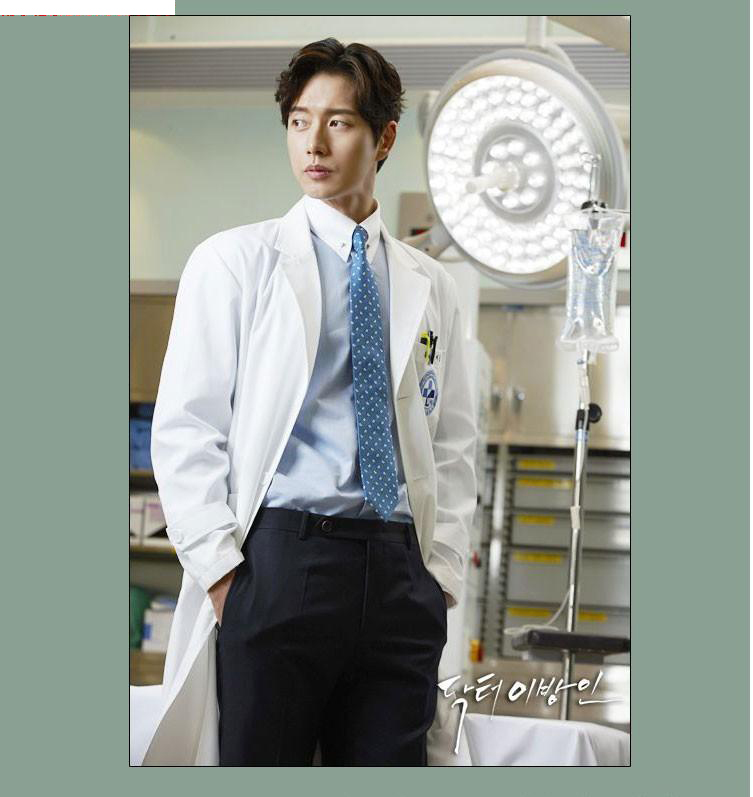 南丁格尔韩版整形美容医生服半永久白大褂长袖男女修身短袖工作服