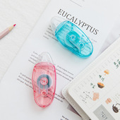 点点胶diy手工得力手帐粘贴学生相册相片照片装 饰双面胶可换替芯