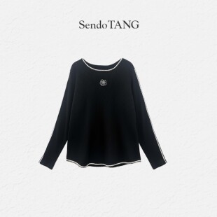 琳琅夜 胖多女装 新款 韩版 显瘦百搭遮肉大码 上衣 修身 长袖