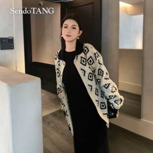 遮肉显瘦高级感 新款 佼佼者 大码 外套连衣裙套装 女装 胖多秋款