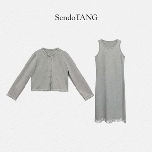 夏季 胖多女装 新款 时尚 套装 高级感上衣裙子套装 华清引