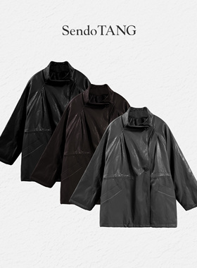 鹅绒复古款【乘风破浪】胖多大码秋冬高级感简约宽松外套